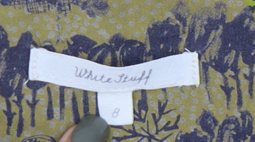 White Stuff Women's Multicoloured Shift Dress, Size 8