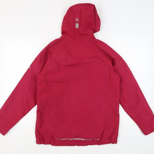 Craghoppers Women's Red Rain Coat Size 12
