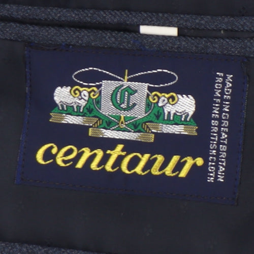 Centaur Men's Blue Blazer 38S Notch Lapel