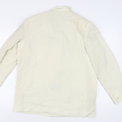Alexon Women’s Ivory Double-Breasted Blazer, Size 16