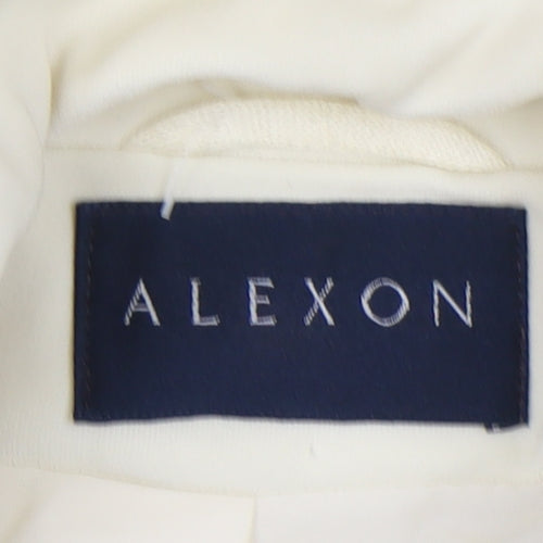 Alexon Women’s Ivory Double-Breasted Blazer, Size 16