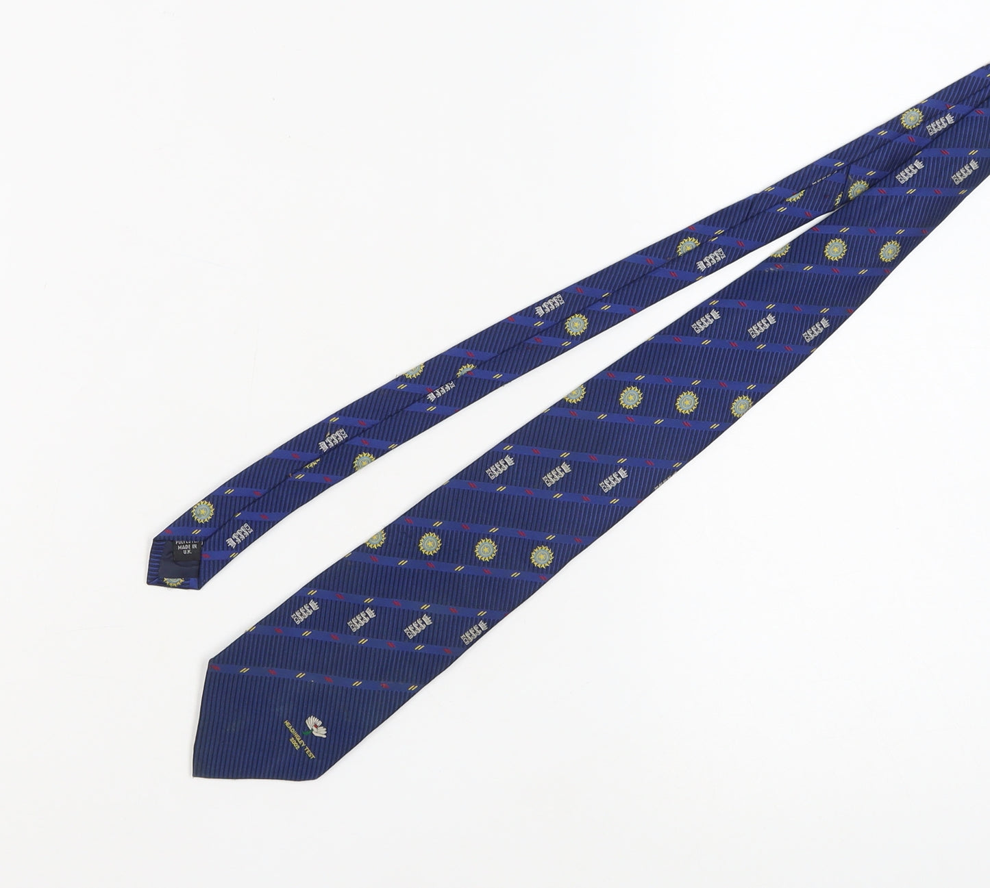 Masons Textiles Blue Men's Striped Polyester Tie