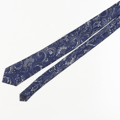 Jeff Banks Men's Blue Paisley Polyester Tie