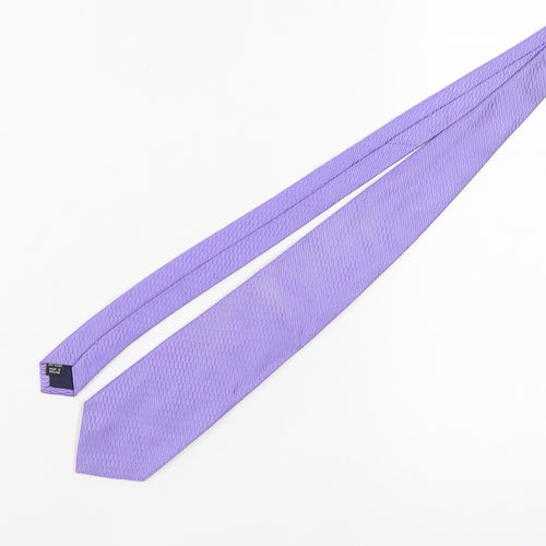 Thomas Pink Men's Purple Geometric Silk Tie
