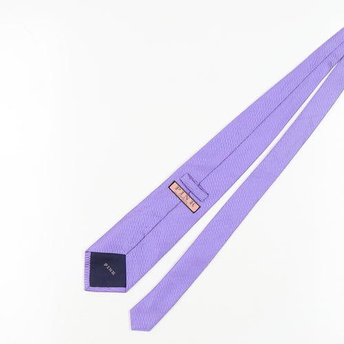 Thomas Pink Men's Purple Geometric Silk Tie