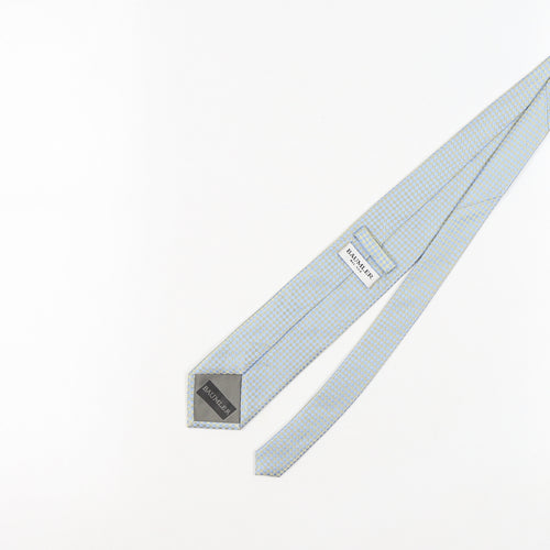 Bäumler Men's Blue Geometric Silk Tie