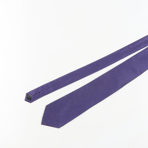 Thomas Nash Men's Purple Geometric Tie