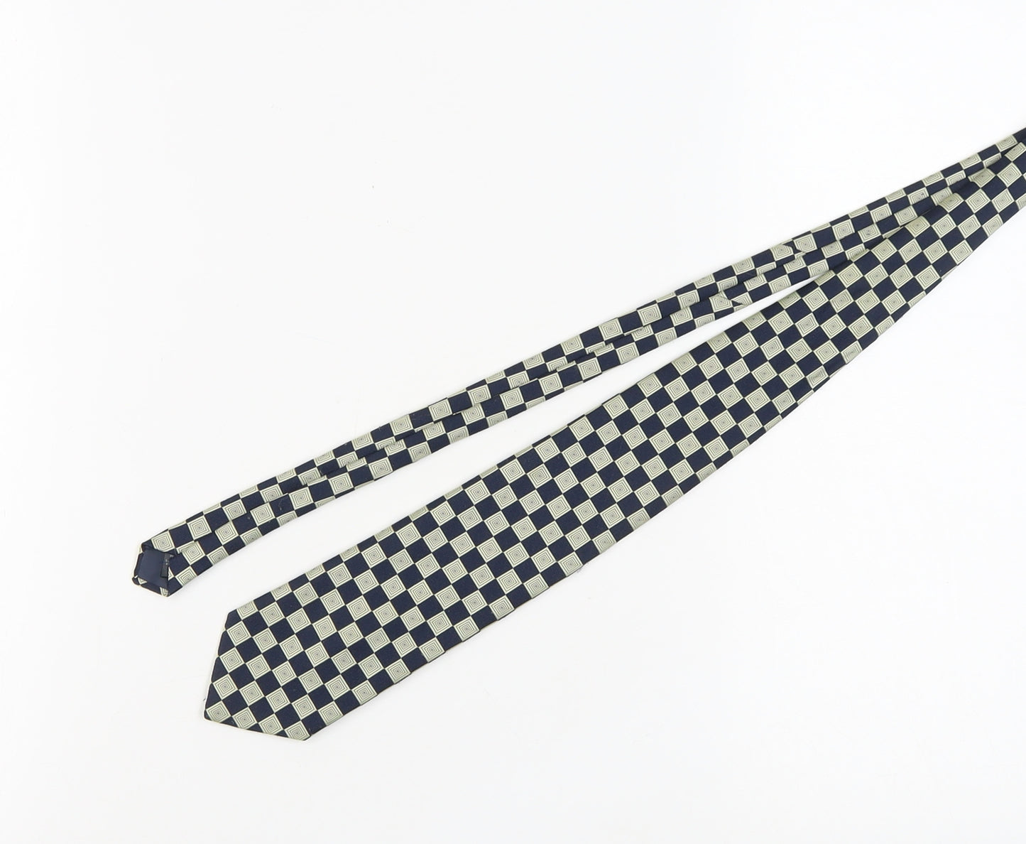 Marks and Spencer Blue Geometric Men's Tie