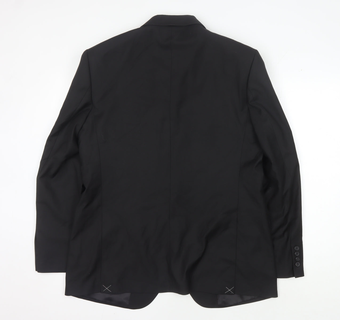 Marks & Spencer Men's Black Suit Jacket, 42 Regular Fit
