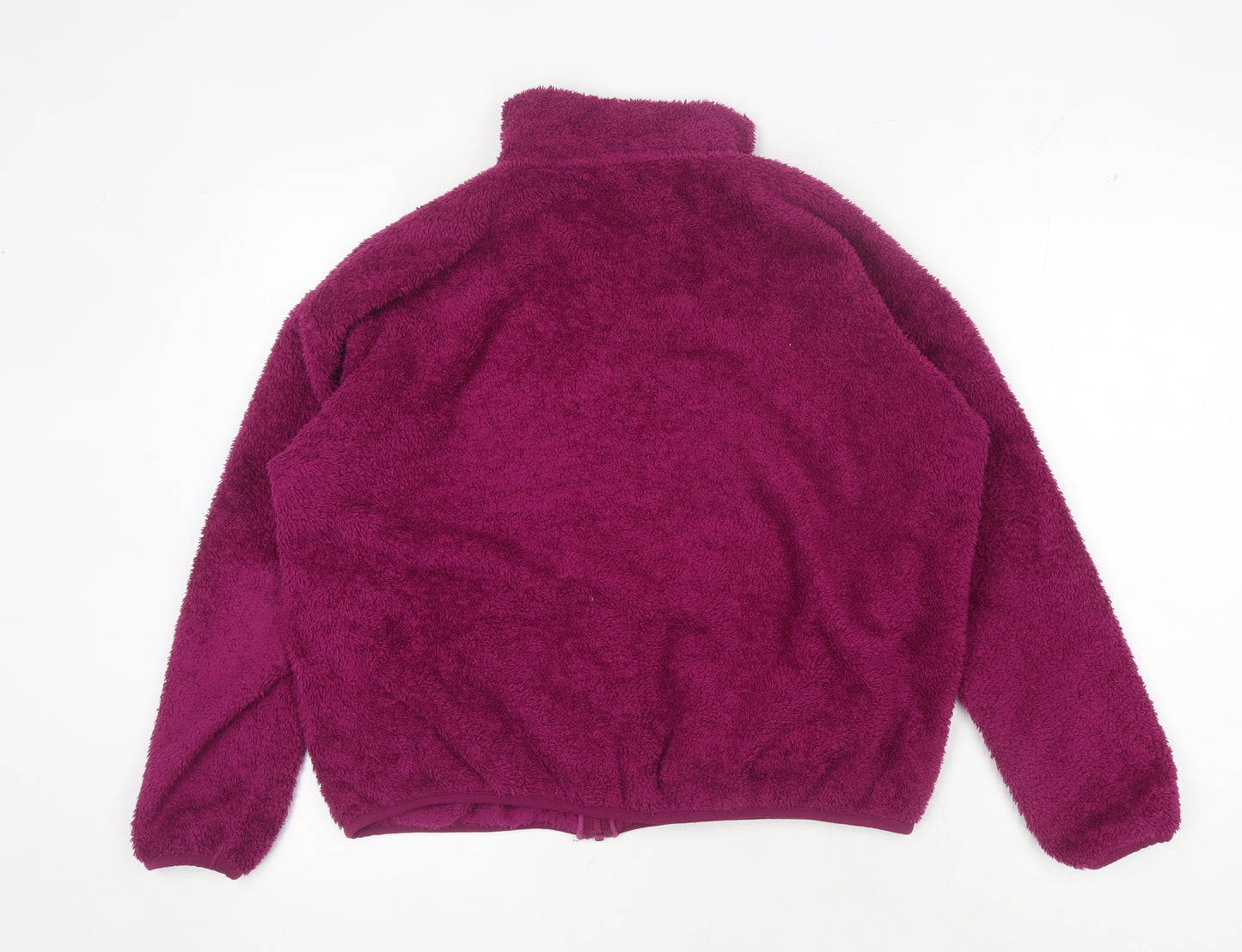Uniqlo Women’s Purple Fleece Jacket Size L