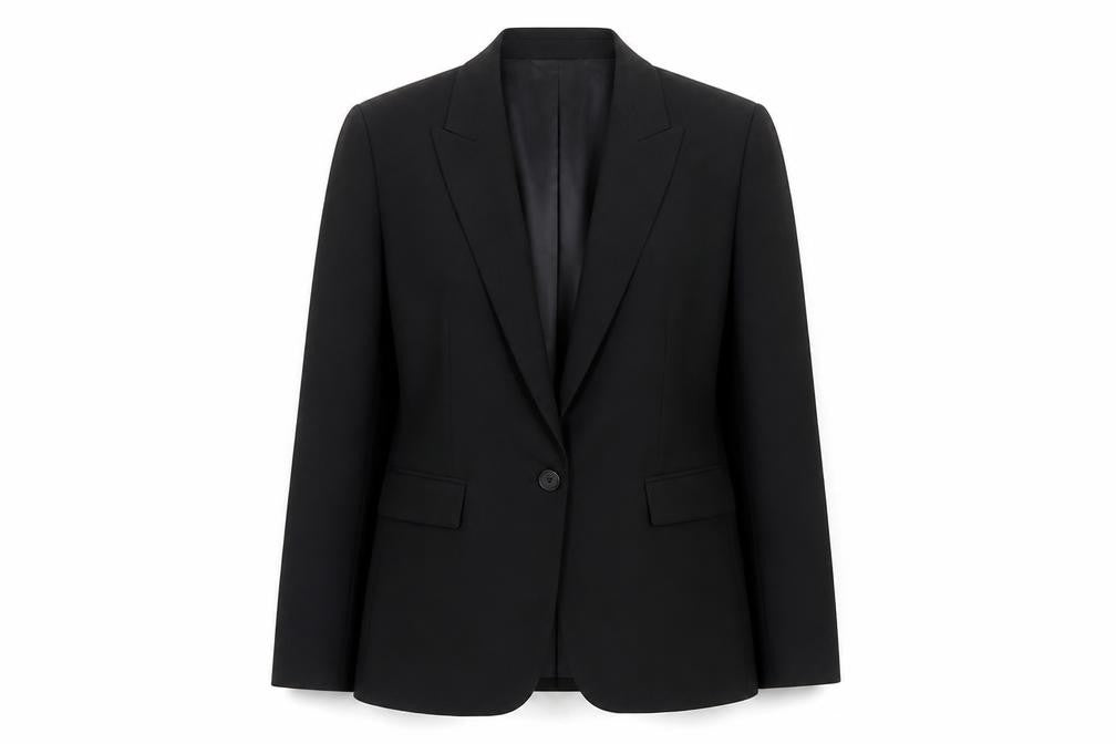 Front view of Marks & Spencer Women's Black Blazer, size 10