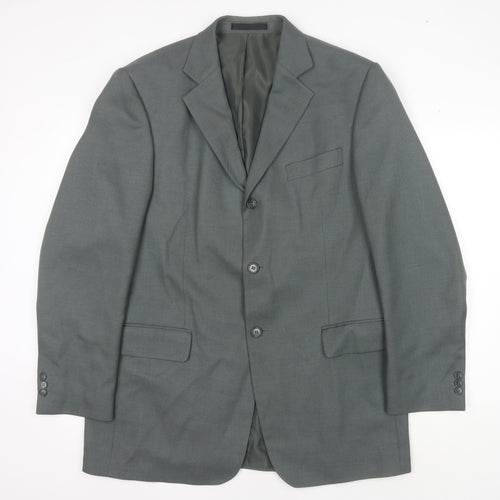 Marks and Spencer Men’s Teal Blazer, 42 Long, Business Jacket