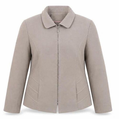ellie louise Women’s Beige Size 16 Full Zip Jacket