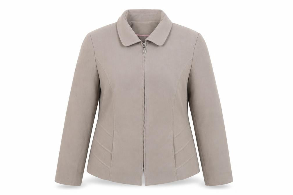 ellie louise Women’s Beige Size 16 Full Zip Jacket