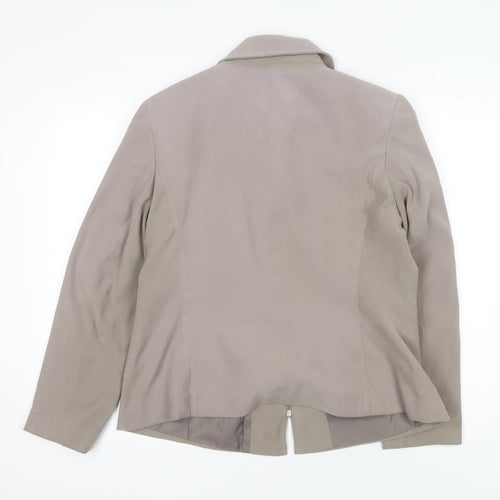 ellie louise Women’s Beige Size 16 Full Zip Jacket