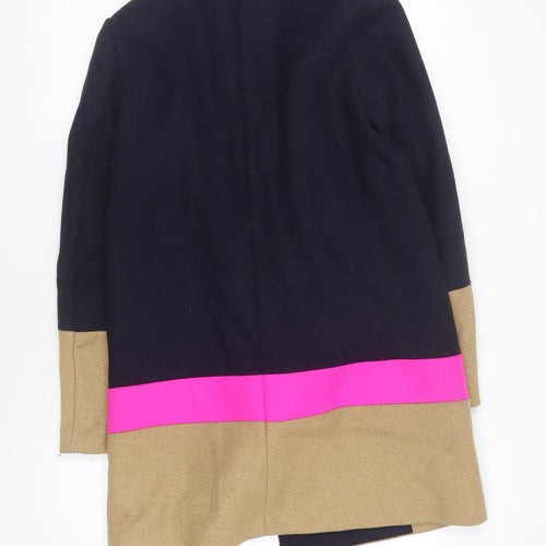 Gap Women's XS Black Pink Beige Wool Jacket