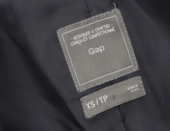 Gap Women's XS Black Pink Beige Wool Jacket