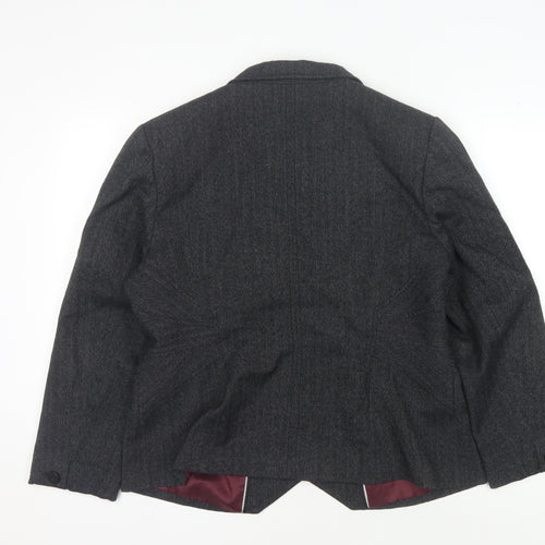 Next Women's Grey Suit Jacket Size 18 Classic Fit