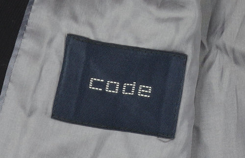 Code Men's Blue Blazer, Size 42R Three-Button