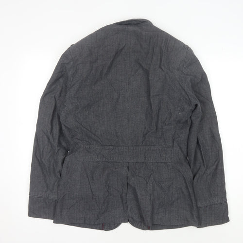 H&M Women's Grey Blazer, Size 20, Casual Workwear