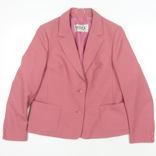 Eastex Women's Pink Blazer Jacket, Size 4, Formal