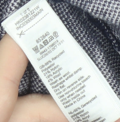 Monsoon Women's Blue Floral Pullover, M