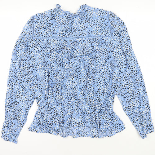 Marks and Spencer Women's Blue Star Blouse Size 14