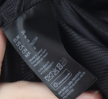 H&M Women's Black Blazer UK Size 8 Regular Fit