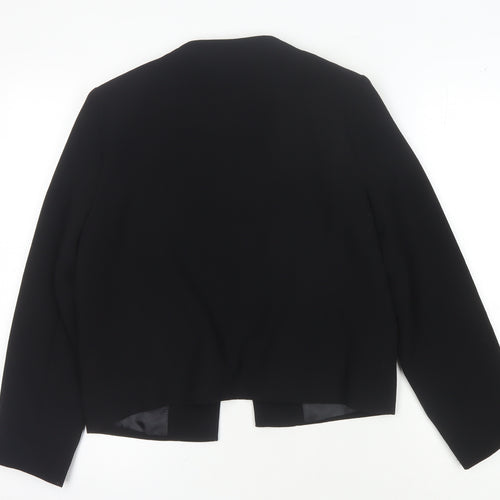 Topshop Women's Black Blazer Size 12