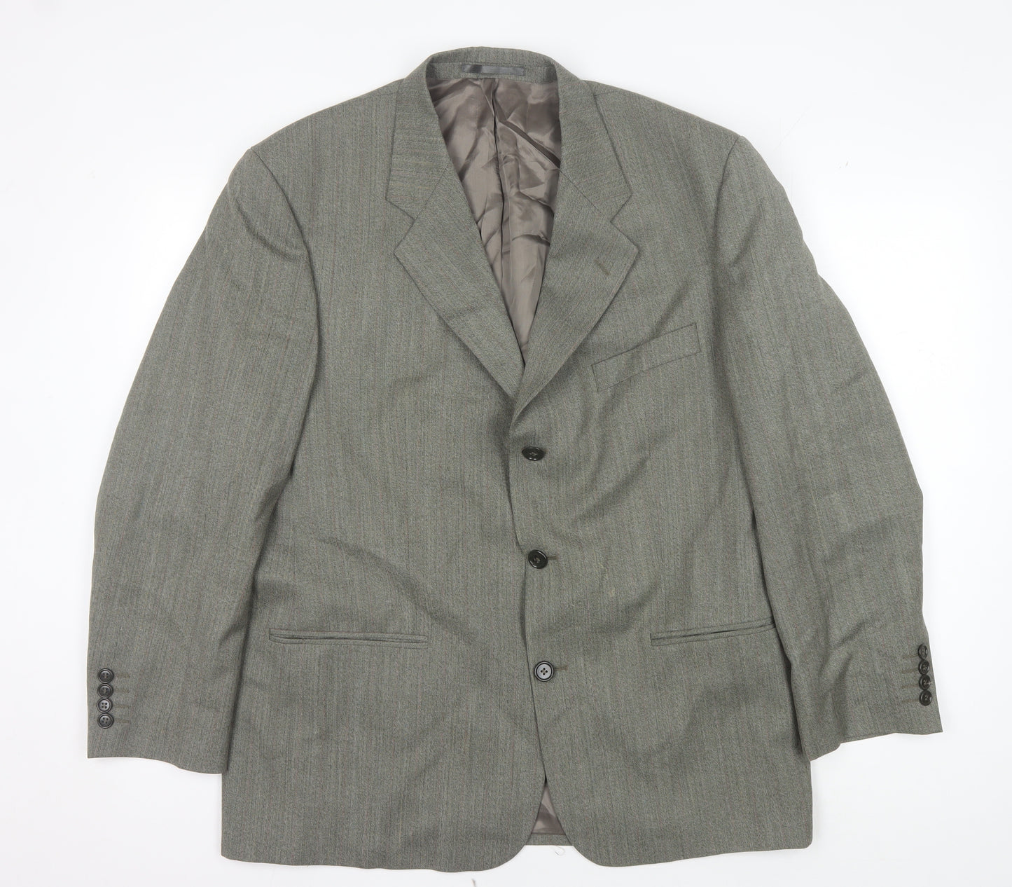 Savoy Taylors Guild Men's Grey Classic Blazer Jacket 42S
