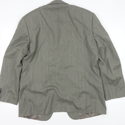 Savoy Taylors Guild Men's Grey Classic Blazer Jacket 42S