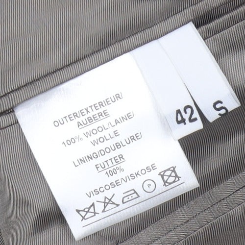 Savoy Taylors Guild Men's Grey Classic Blazer Jacket 42S