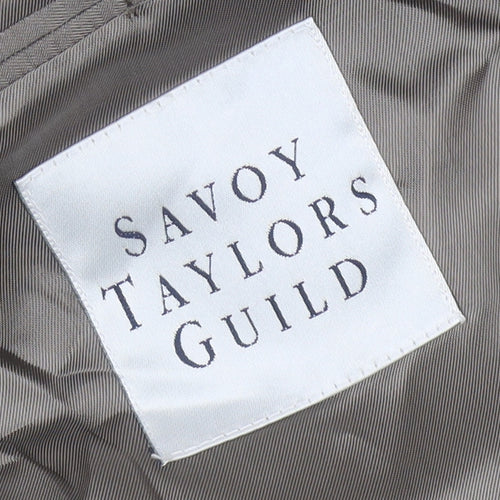 Savoy Taylors Guild Men's Grey Classic Blazer Jacket 42S