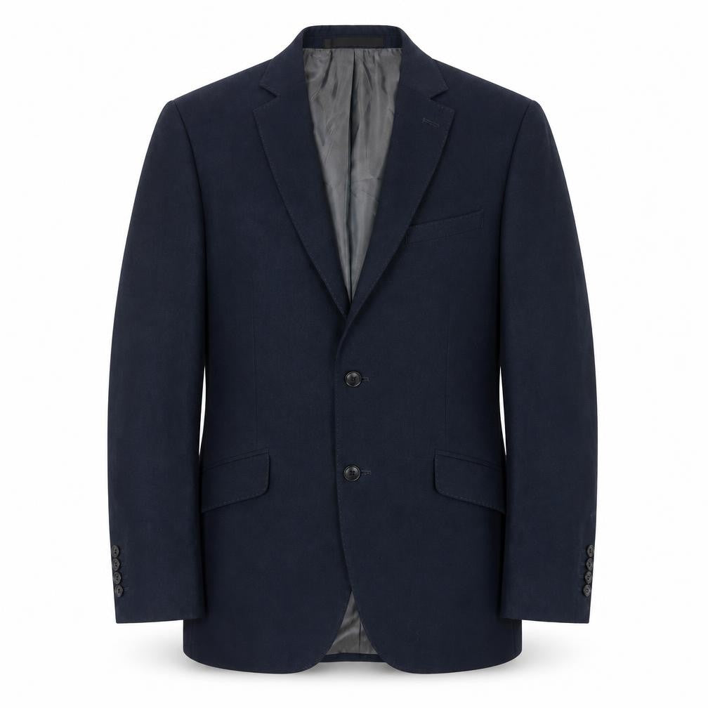 Front view of Marks & Spencer Men's Blue Blazer, 38R Two-Button