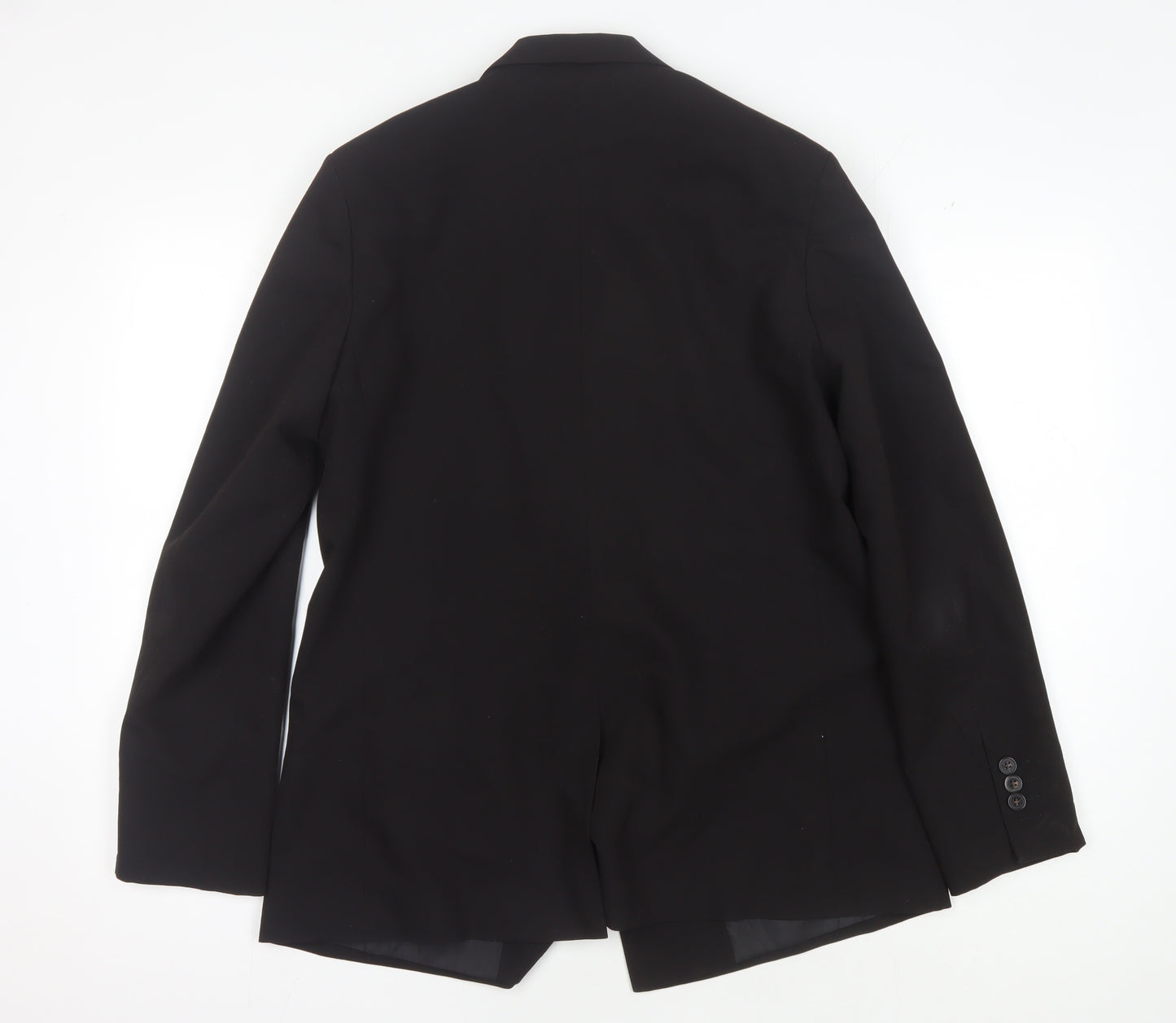 ASOS Women's Black Blazer, Size 12, Regular Fit, Notch Lapel