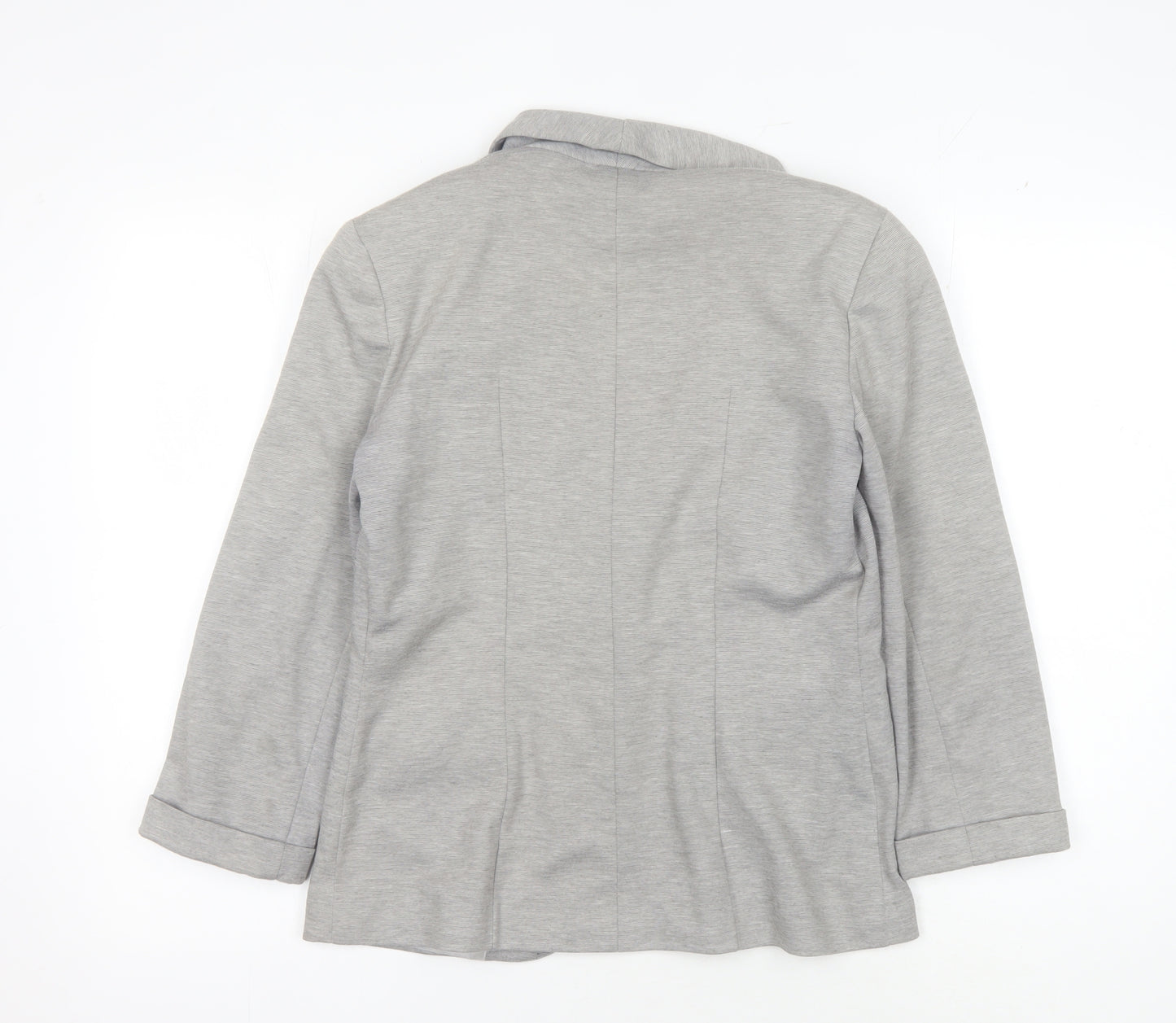 Miss Selfridge Women's Grey Blazer - Size 10