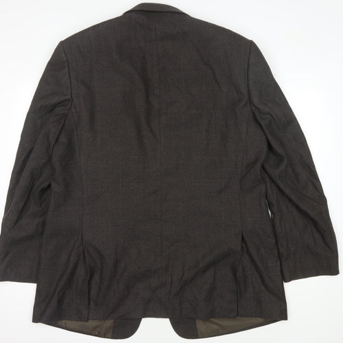 Marks and Spencer Men's Olive Blazer 46L Long Jacket