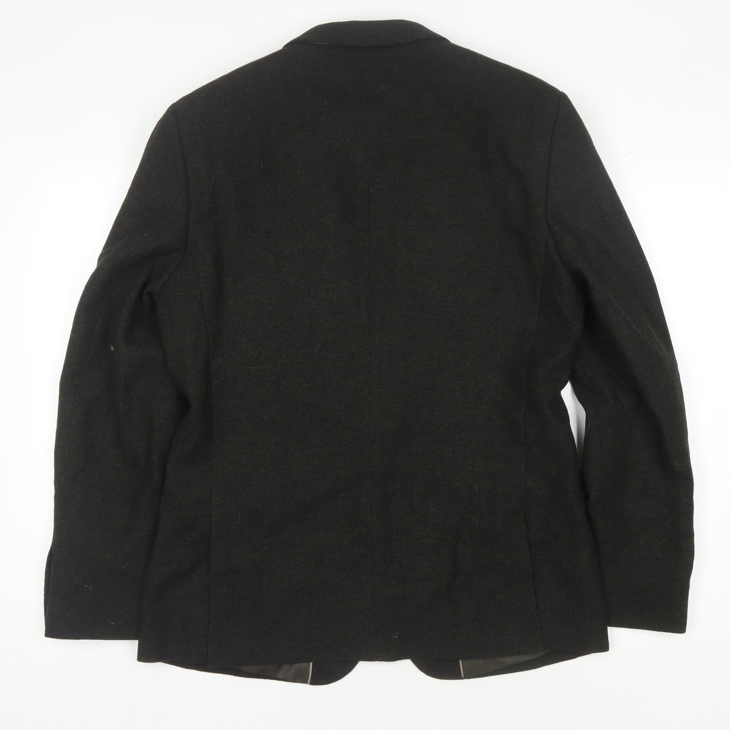 Moss Bros Men's Brown Wool Blazer 40R Slim Fit
