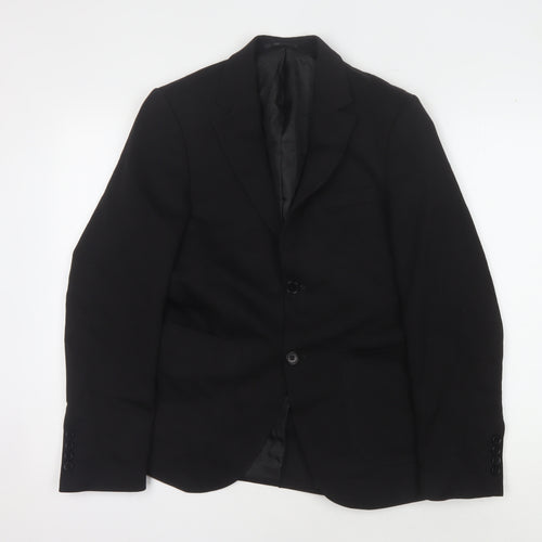 boohooMAN Black Men's Blazer Jacket Size 34