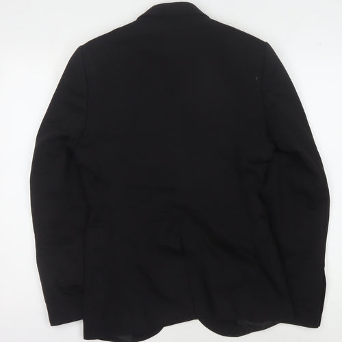boohooMAN Black Men's Blazer Jacket Size 34
