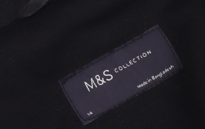 Marks and Spencer Women's Black Blazer Size 14