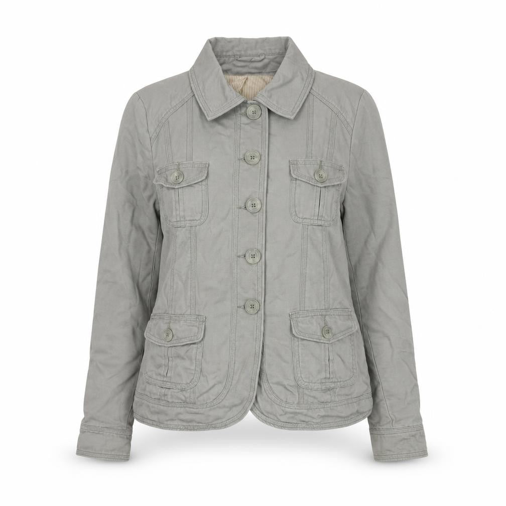 Front view of BHS Women's Grey Casual Jacket -, size 10