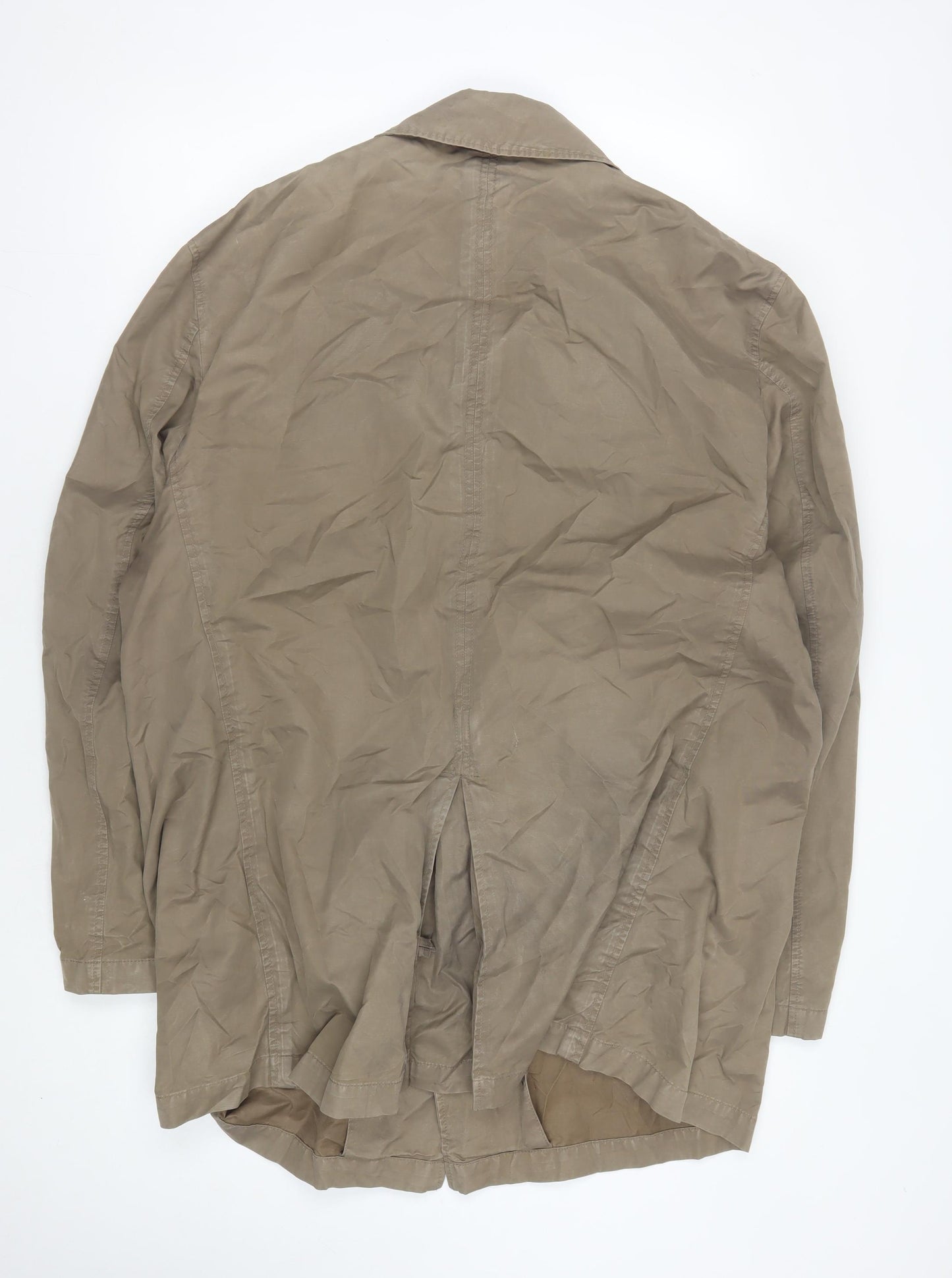 Marks and Spencer Men's Beige Mid-Length Jacket L