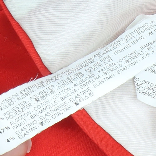 Zara Basic Women's Red Blazer - Size S - Slim Fit