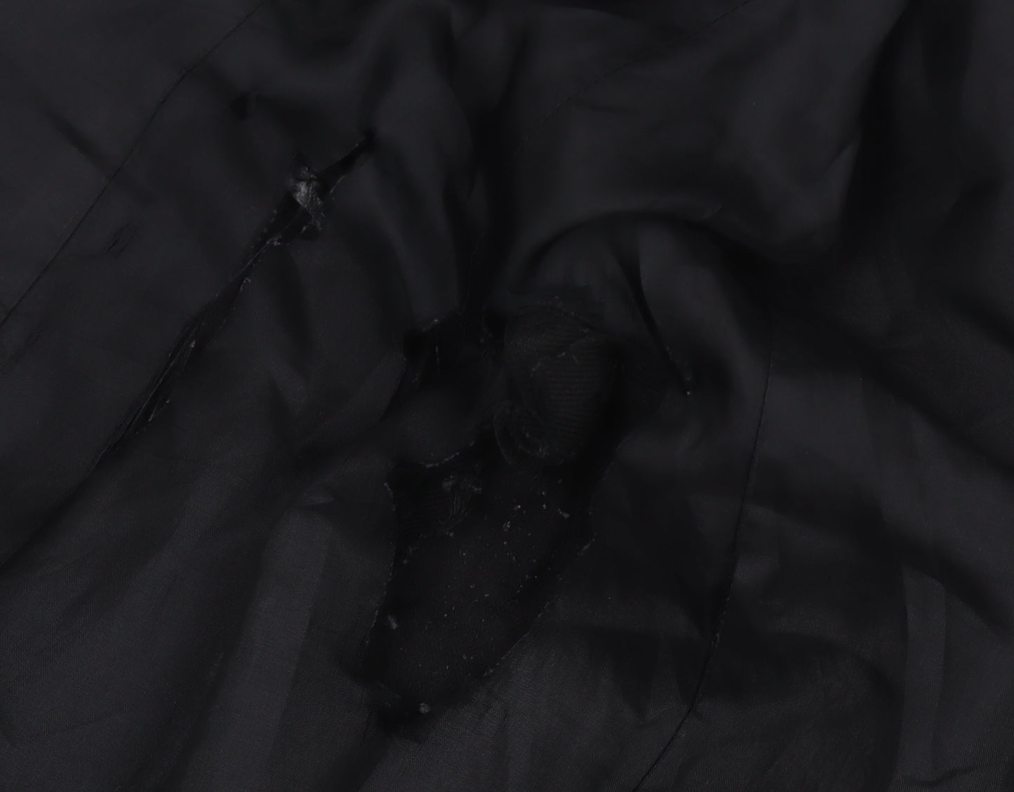 Mango Black Unisex Pea Coat, S, Casual Autumn/Winter Wear