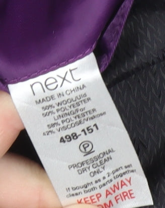 Next Men's Grey Suit Jacket 36R Single-Breasted Business