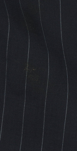 Hugo Boss Men’s Blue Striped Blazer, Size 36, Classic Style