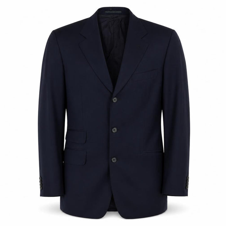 T.M Lewin Men's Blue Wool Blazer - 40 Regular Fit