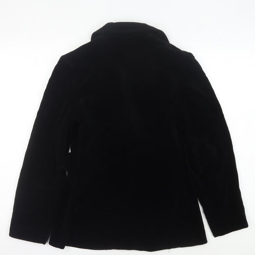 Richard Shops Women's Black Velvet Blazer Size 12