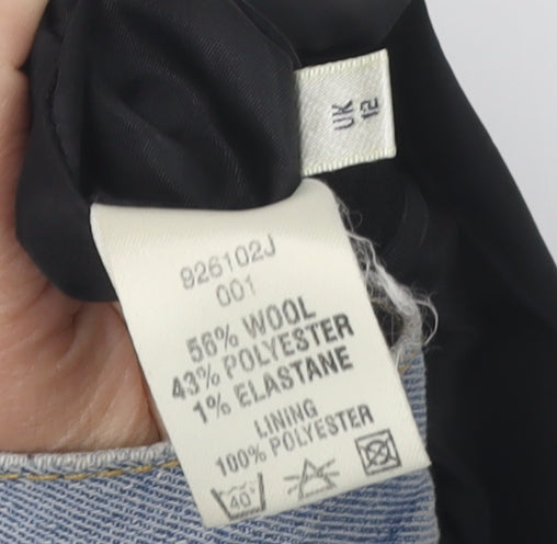 Viyella Women's Black Petite Straight Trousers Size 12